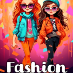 Fashion Coloring Book for Girls Ages 8-12